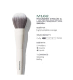 Morphe M102 rounded cream and liquid foundation brush, UK version