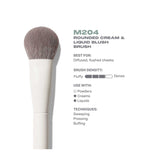 Morphe M204 rounded blush brush, imported from the UK