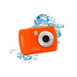 Easypix Aqua W2024 splash orange digital camera - British product