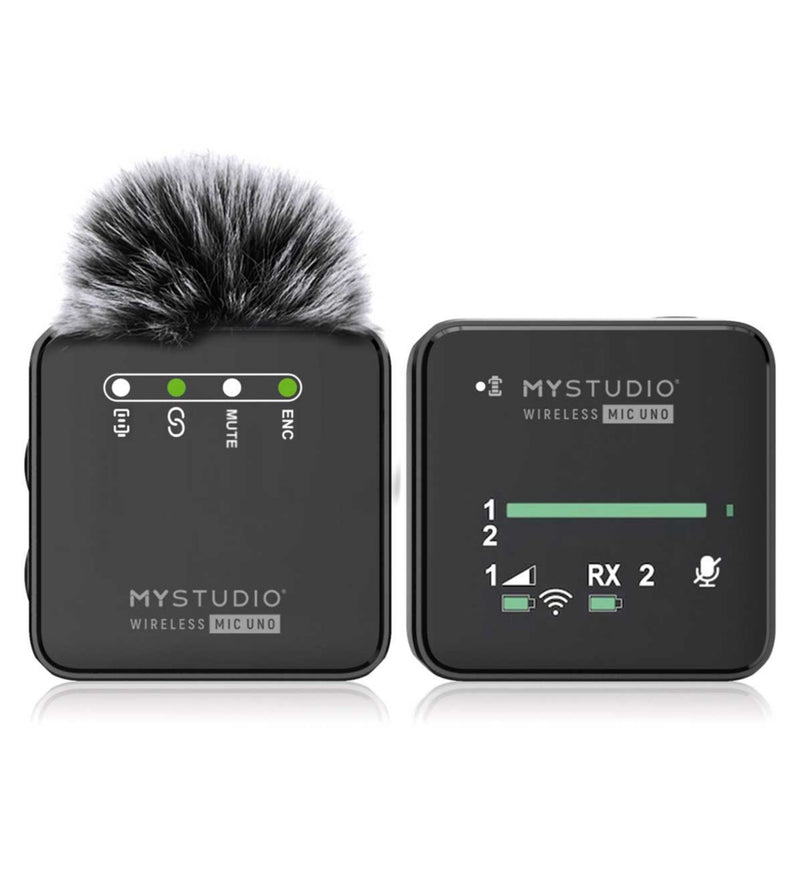 Easypix MyStudio Uno wireless microphone kit, imported from the UK