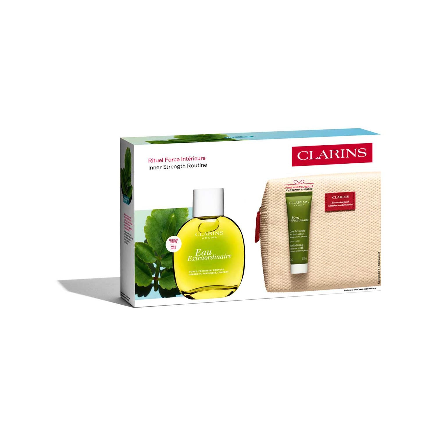 Clarins perfume gift set with spray 100ml - British product