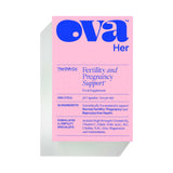 OVA prenatal capsules fertility support 56 capsules, imported from the UK
