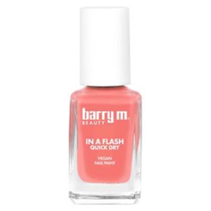 Barry M In a Flash Quick Dry Nail Paint Prompt Papaya 10ml