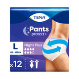 TENA incontinence pants Plus Night Large 12 Pack, UK version