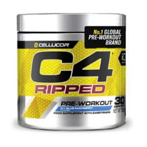 Boots C4 Ripped Pre-Workout Icy Blue Raspberry Powder 189g- Buy online at McGrocer