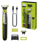Philips OneBlade 360 for Face and Body - 5-in-1 Adjustable Comb Body Comb and Skin Guard QP283420