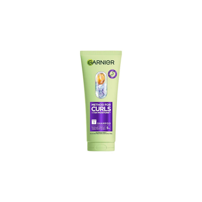 Garnier Method for Curls Shampoo 200ml (British brand)