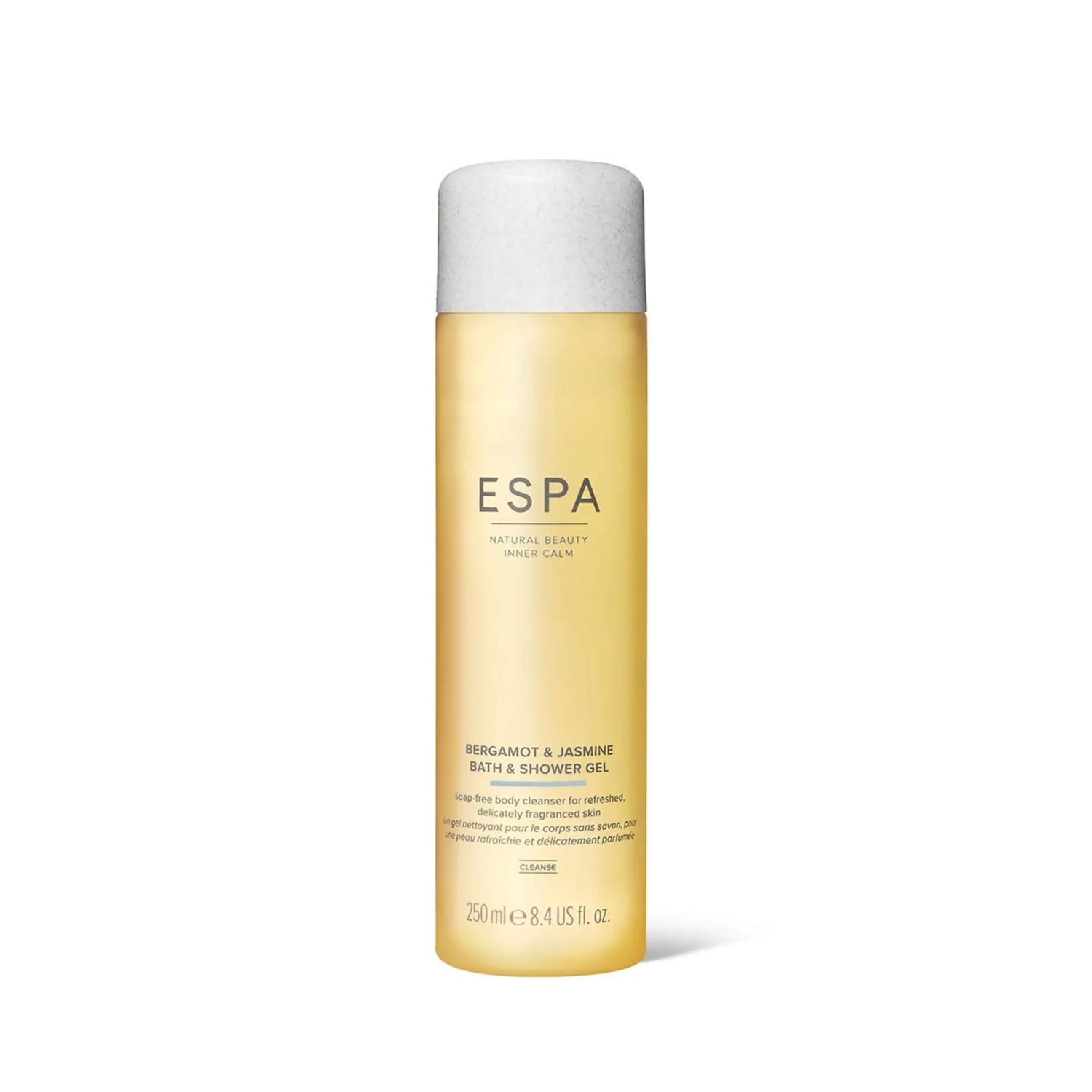 ESPA Bergamot and Jasmine Bath & Shower Gel 250ml (British brand)