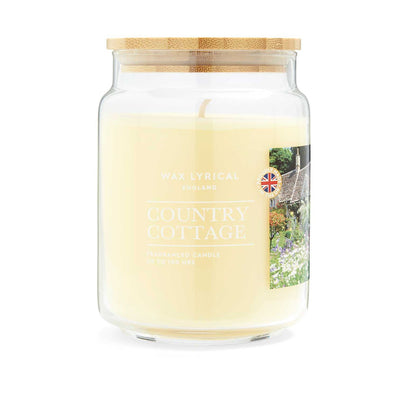 Boots Wax Lyrical Country Cottage Large Candle Jar 475g- Buy online at McGrocer