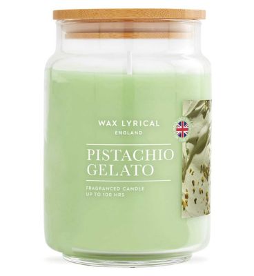 Wax Lyrical Large 475g Wax Filled Jar Pistachio Gelato
