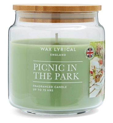 Wax Lyrical Medium 335g Wax Filled Jar Picnic In the Oark