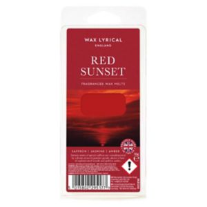 Boots Wax Lyrical Rød Solnedgang Voks Smelt 55g- Kjøp online hos McGrocer