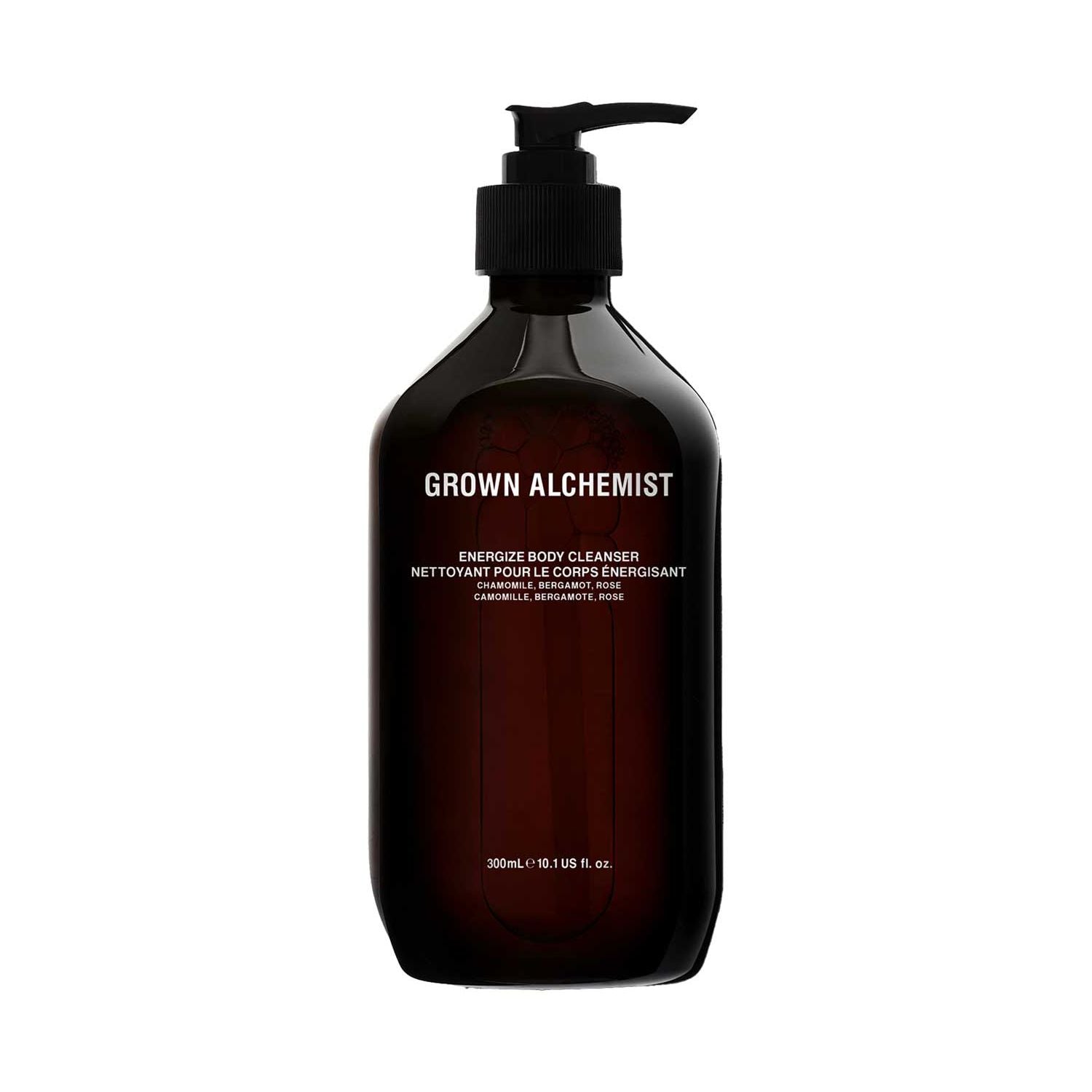 Grown Alchemist body cleanser chamomile bergamot rose 300ml, imported from the UK