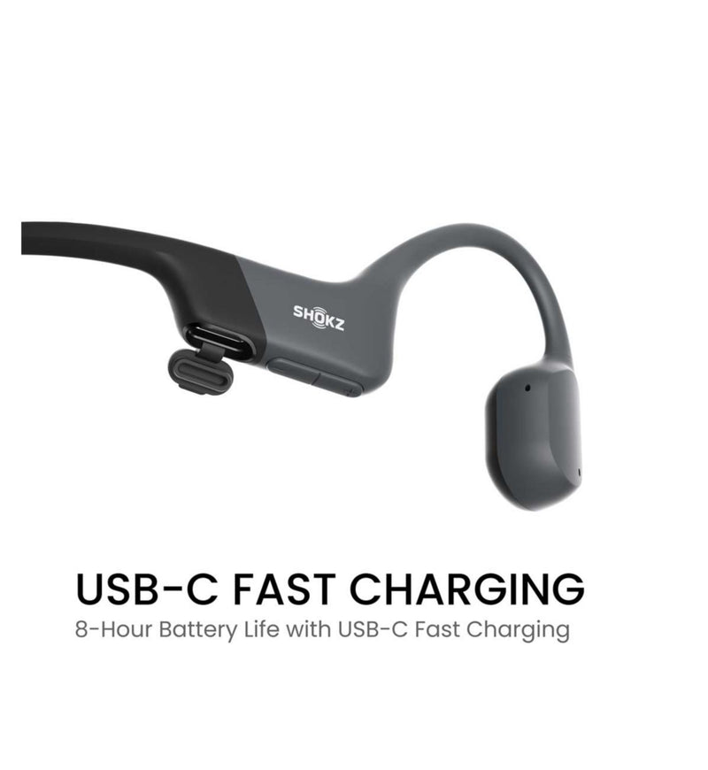 Shokz Openrun Mini black wireless headphones, UK version