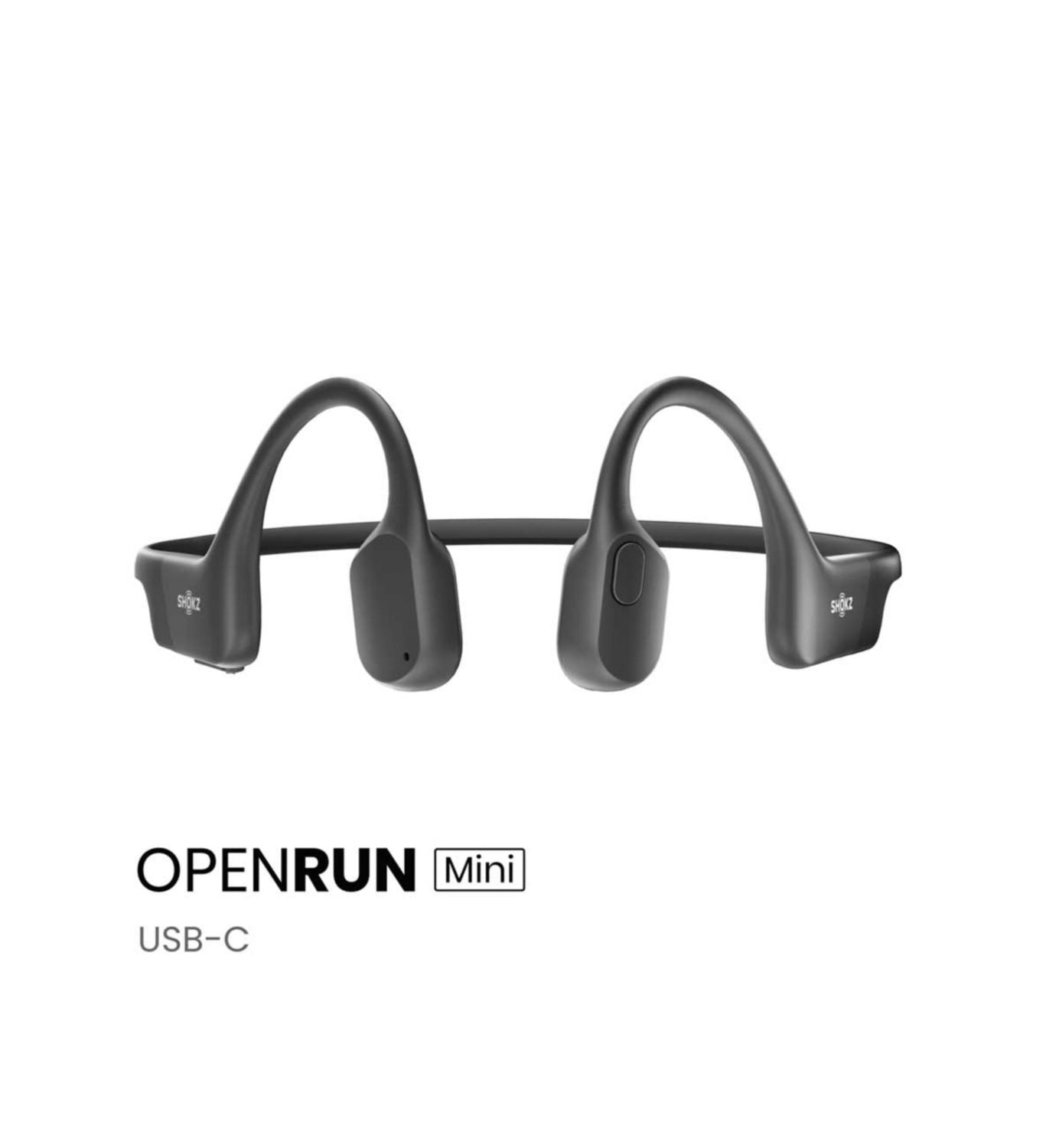 Shokz Openrun Mini black wireless headphones, UK version