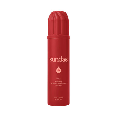 Boots Sundae Berry AHA Whipped Shower Foam Body Wash 265ml- Buy online at McGrocer