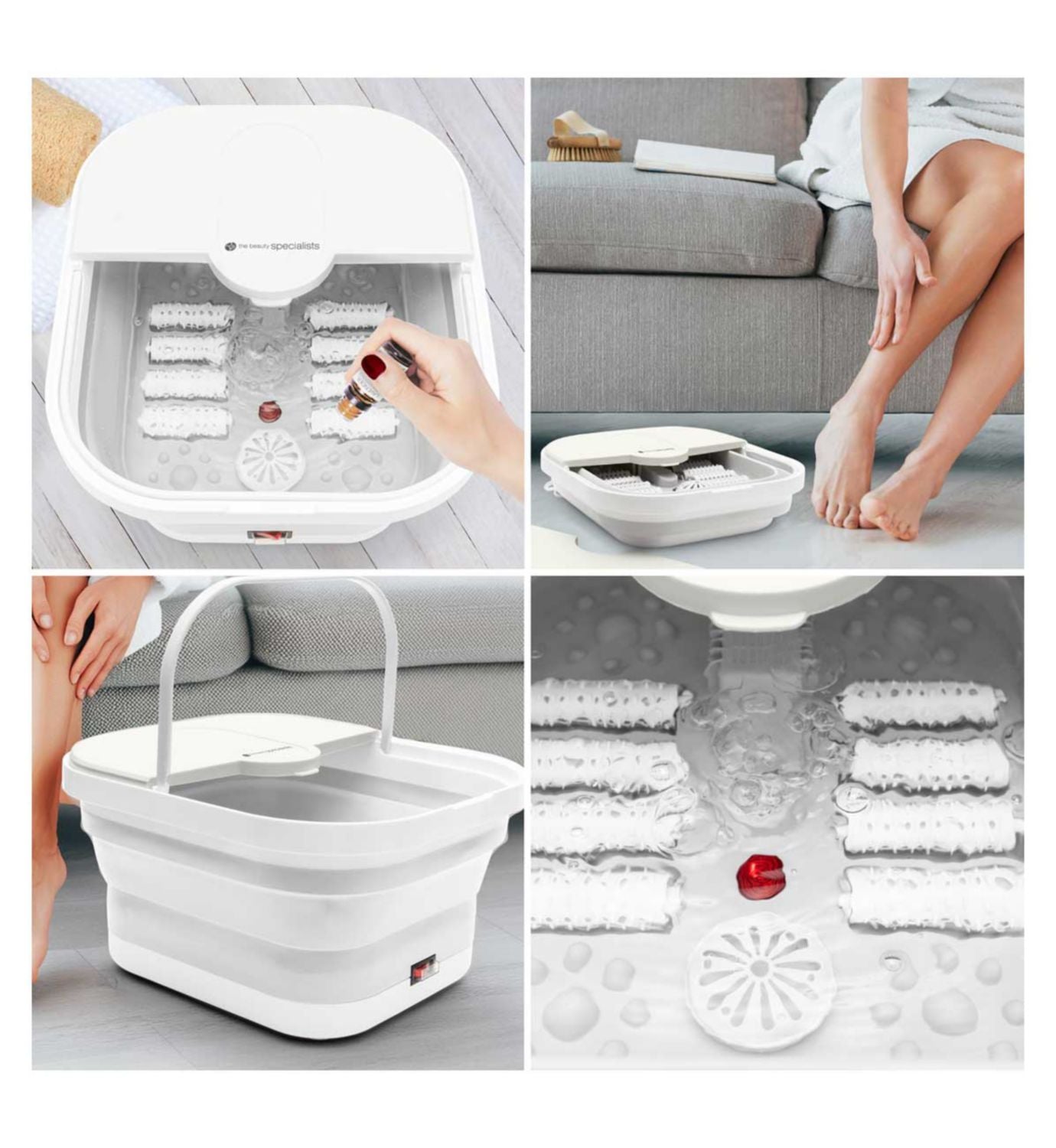 Rio Revive & Refresh foldaway foot spa, UK version