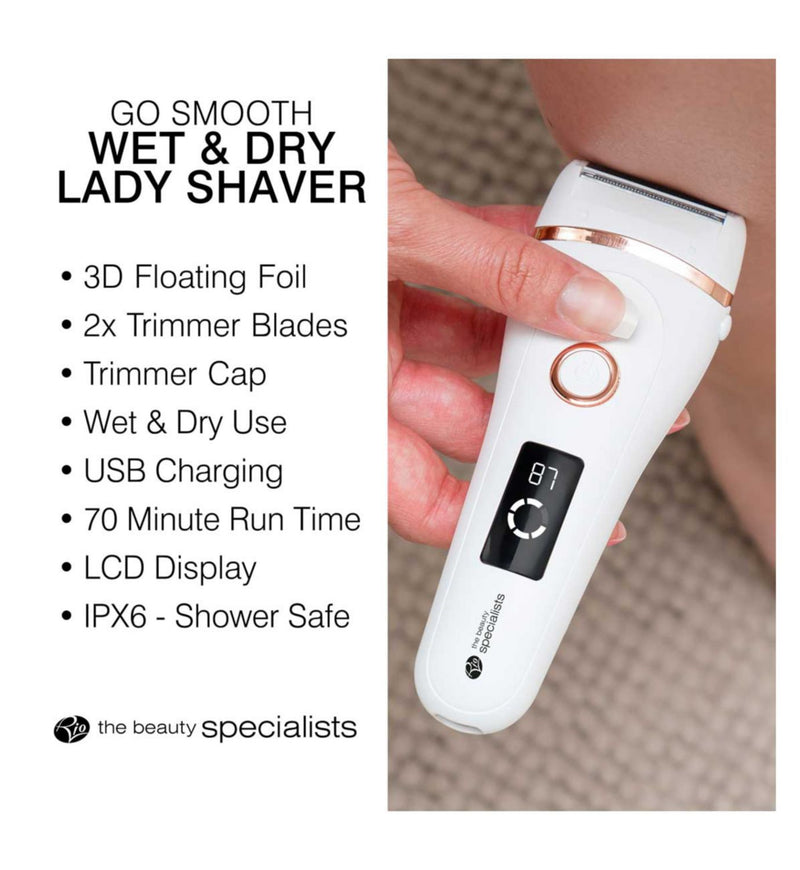 Rio Go Smooth wet dry lady shaver - British product
