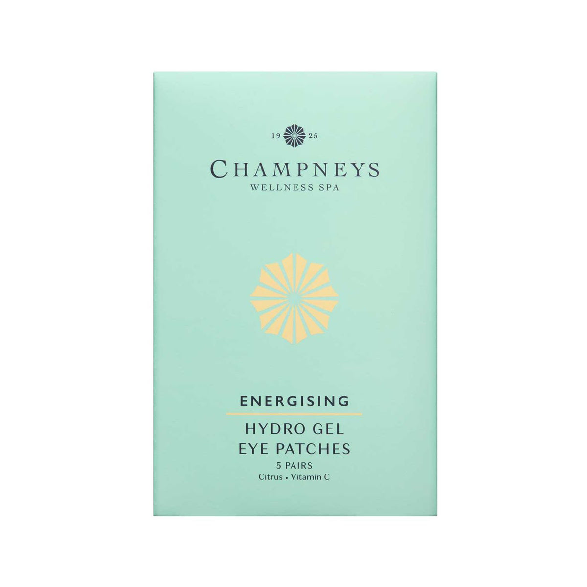 Champneys energising hydrogel eye patches, 5 pairs (British brand)