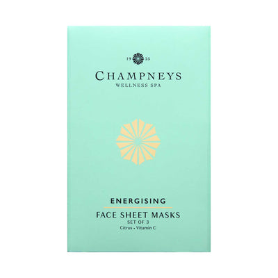 Boots Champneys Energising Face Sheet Masks 35ml (Pack of 3)- Buy online at McGrocer