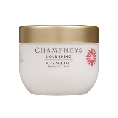 Boots Champneys Nourishing Body Soufflé Bergamot & Vitamin E Body Moisturiser 300ml- Buy online at McGrocer