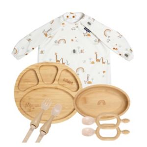 Bibado bamboo weaning essentials bundle Serengeti Spaghetti - British product