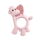 Bibado sensory teether Dotty the Dinosaur Blush (British brand)