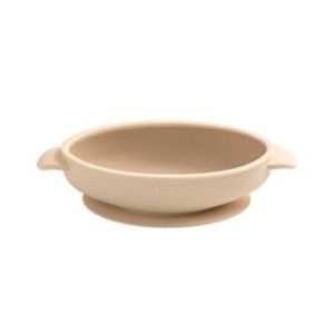 Bibado Silicone Suction Bowl Fawn - British product