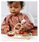 Bibado silicone suction divider plate Fawn baby plate - British product