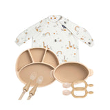 Bibado Silicone Weaning Essentials Bundle - Serengeti Spaghetti