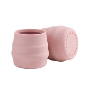 Bibado Sippit Silikon Baby Treningkopp Blush Toupakning