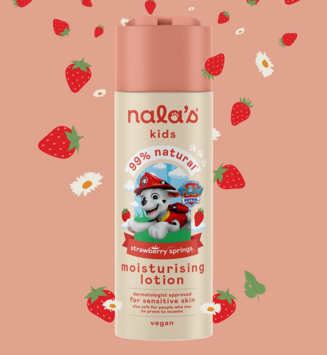 Nala's Kids PAW Patrol body lotion 200ml, imported from the UK