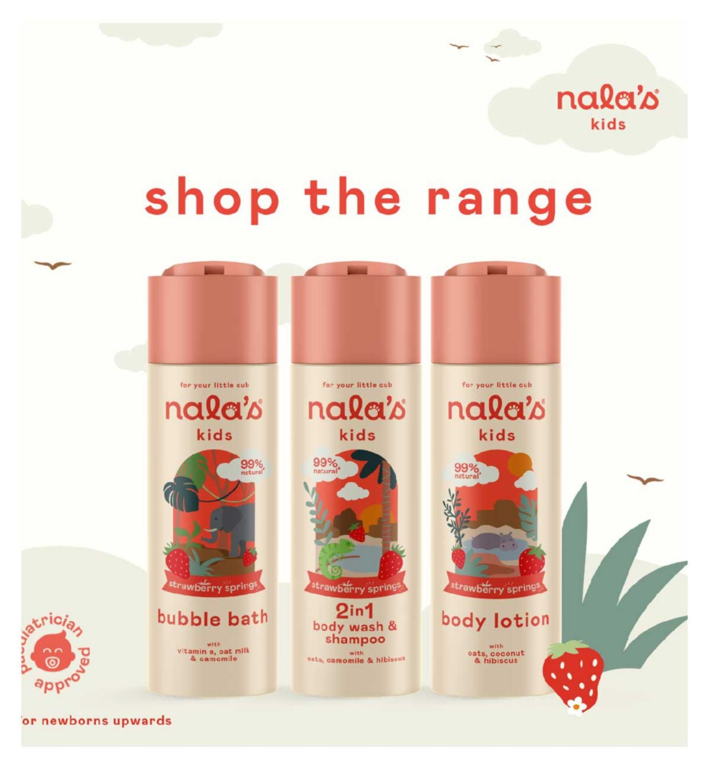 Nala's Kids PAW Patrol body lotion 200ml, imported from the UK