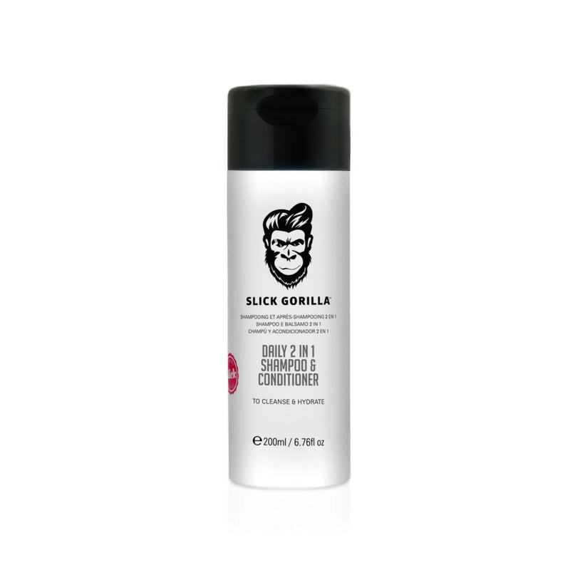 Slick Gorilla 2 in 1 Shampoo Conditioner 200ml (British brand)