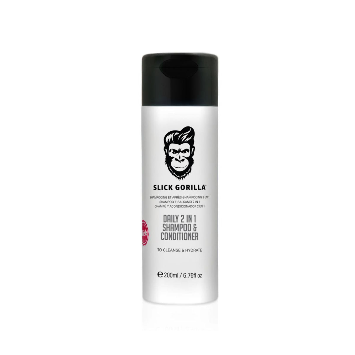 Slick Gorilla 2 in 1 Shampoo Conditioner 200ml (British brand)