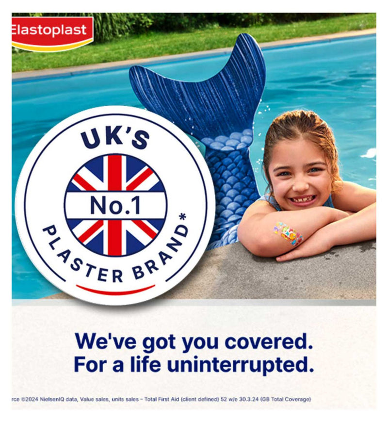 Elastoplast Aqua Protect Kids plasters 20 pcs, UK version