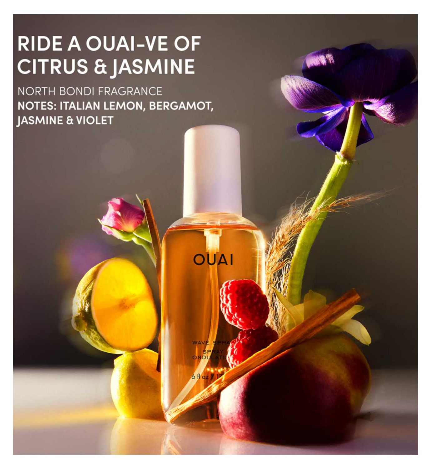 Ouai wave spray 50ml travel size, UK version