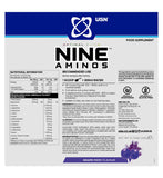 USN Nine Aminos Powder Grape Fizzy Pop 330g (British brand)