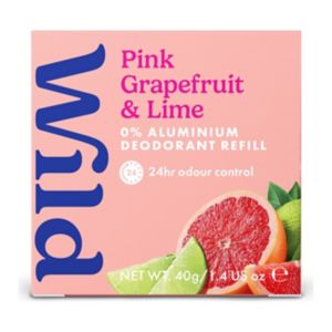 Wild Pink Grapefruit & Lime Deodorant Nachfüllpack Natürliches Deodorant 40g
