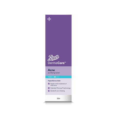 Boots Boots Dermacare Acne Purifying Toner 100ml- Buy online at McGrocer
