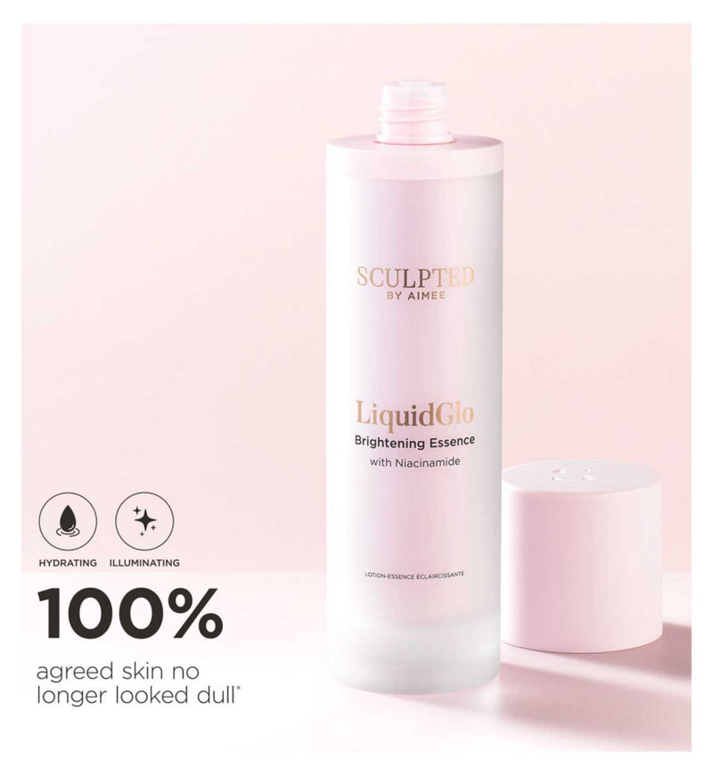 Sculpted by Aimee Liquidglo brightening essence 100ml - British product