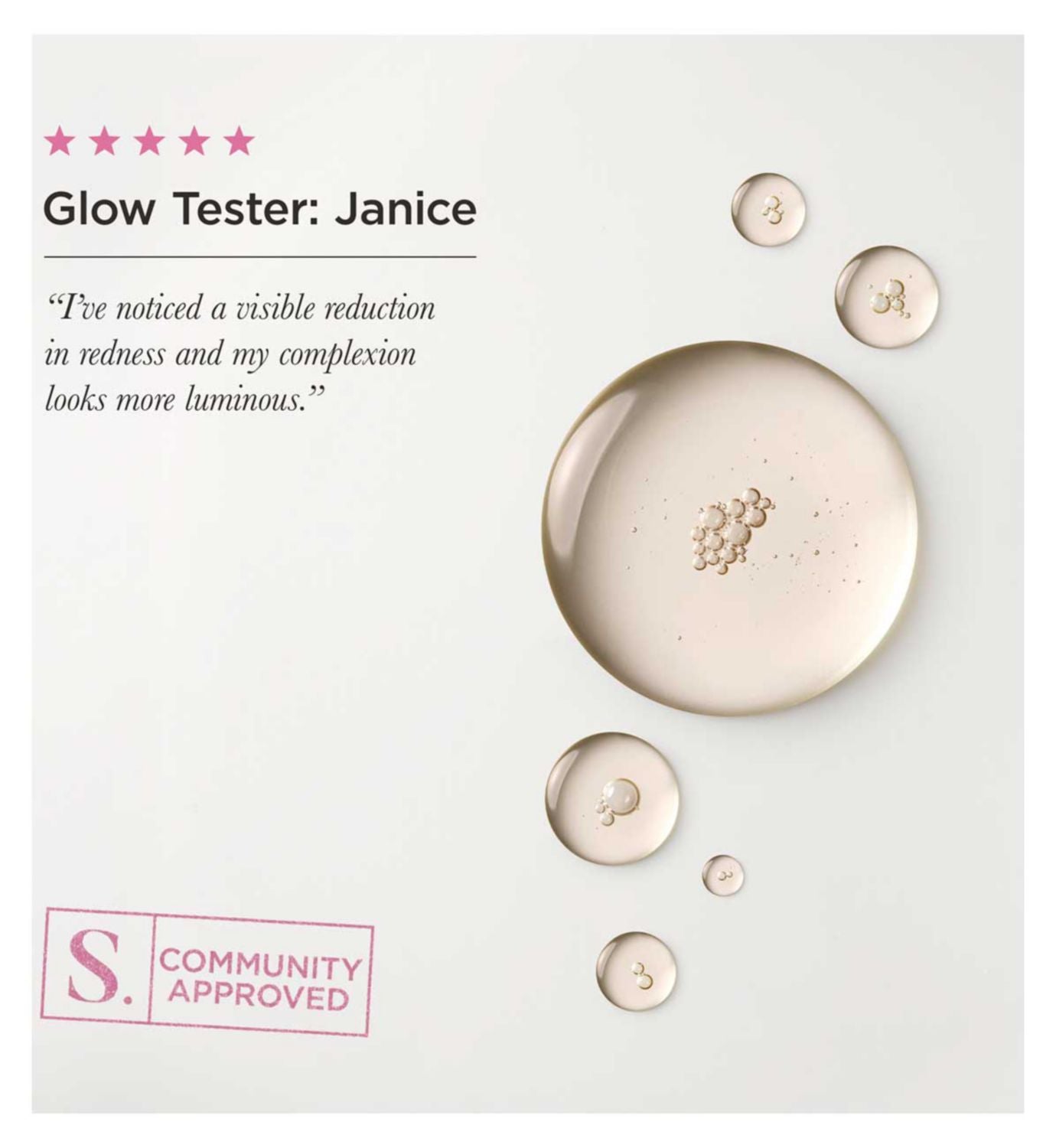 Sculpted by Aimee Liquidglo brightening essence 100ml - British product