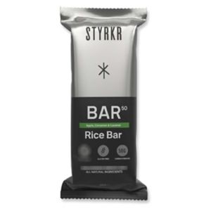 Stykr Apple Cinnamon Caramel Energy Bar 67g (British brand)