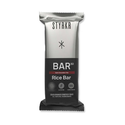Styrkr BAR50 Mørk sjokoladebiter Energibar 70g