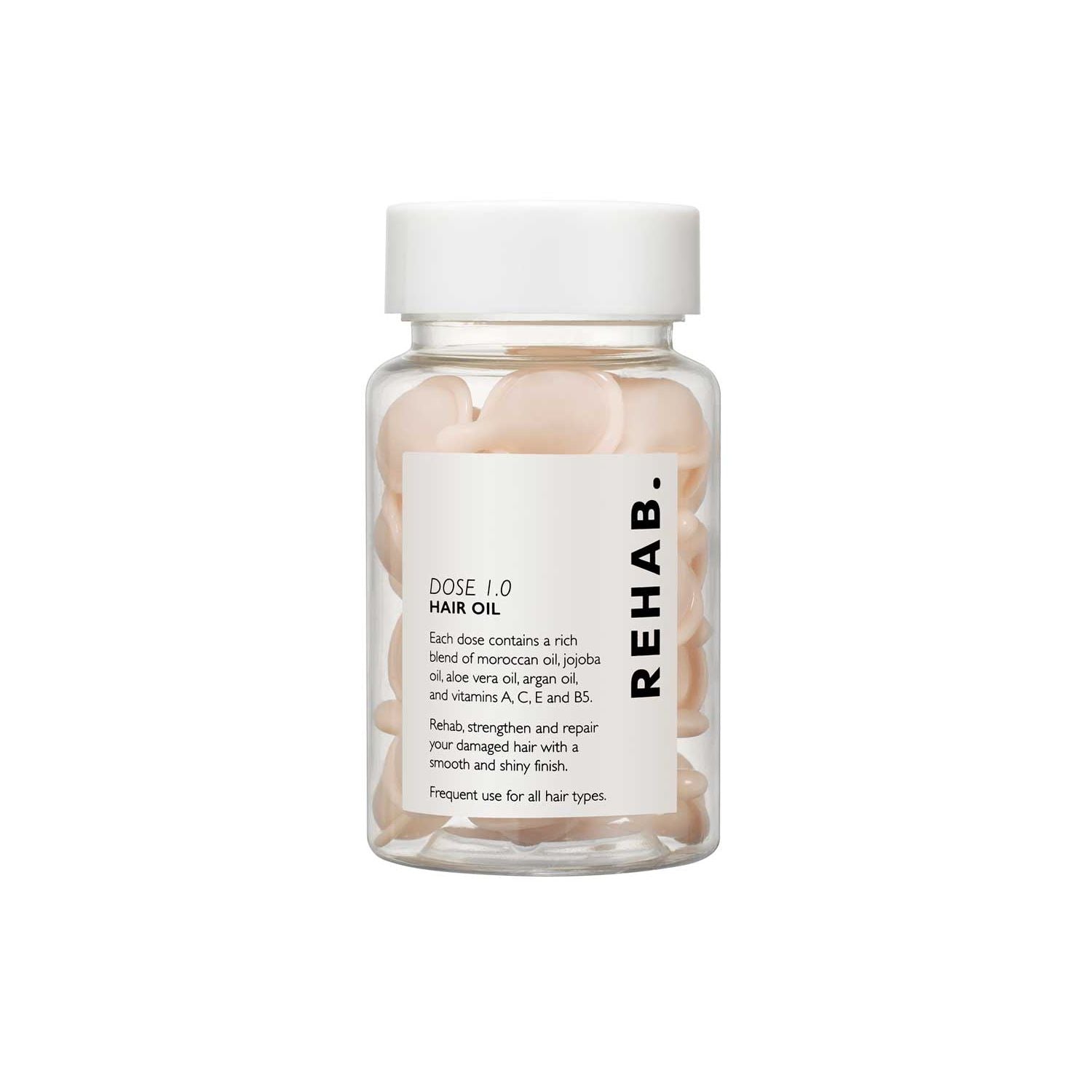 REHAB Dose 1.0 Hair Oil 30ml, UK version