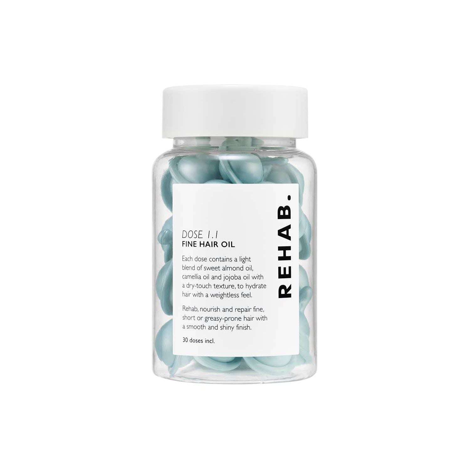REHAB Dose 1.1 Fine Hair Oil 30ml, UK version