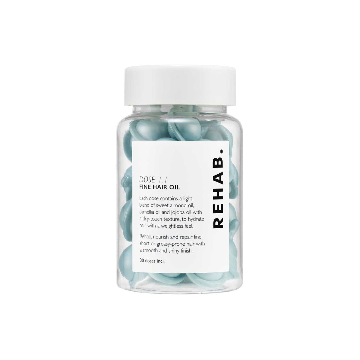 REHAB Dose 1.1 Fine Hair Oil 30ml, UK version