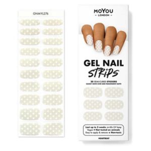 MoYou London Gel Nail Strip Heartbeat, imported from the UK
