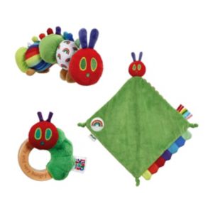 Sehr hungrige Raupe Plüschtier-Bundle mit Begleiter und Rassel
