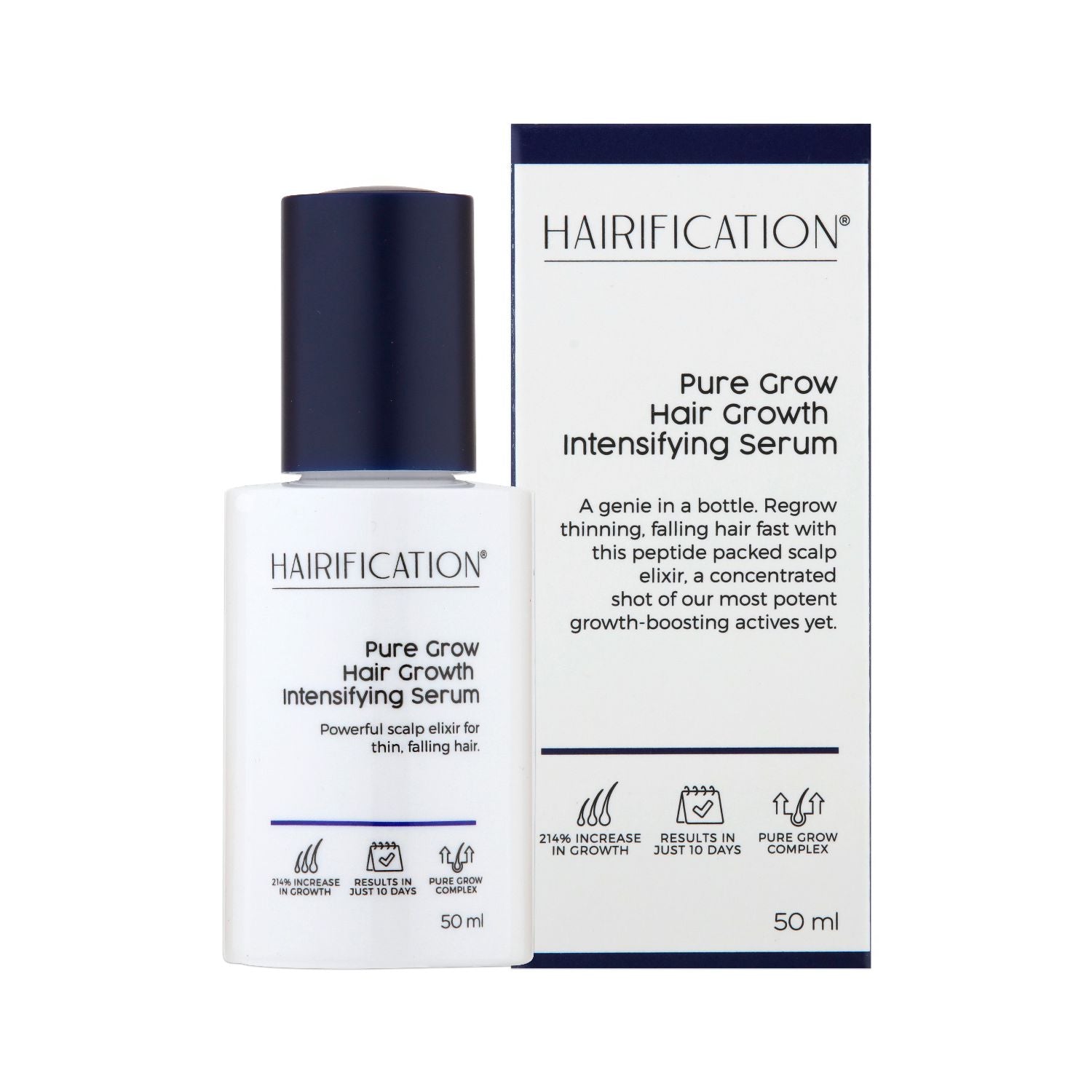 Hairification Pure Grow serum 50ml - British product